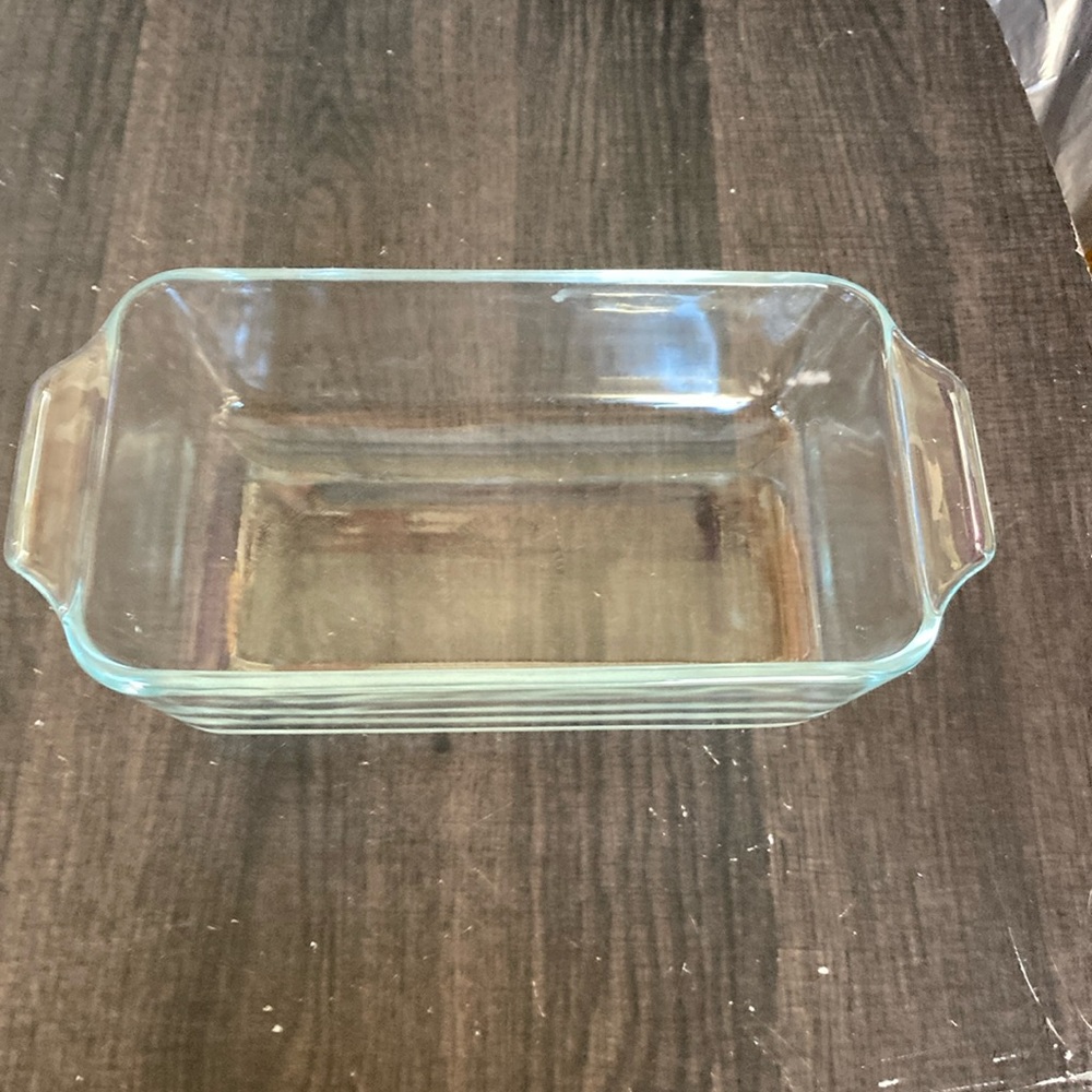 Casserole baking dish Bread pan glass